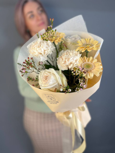 Букет"Цветущая милость" с гермини